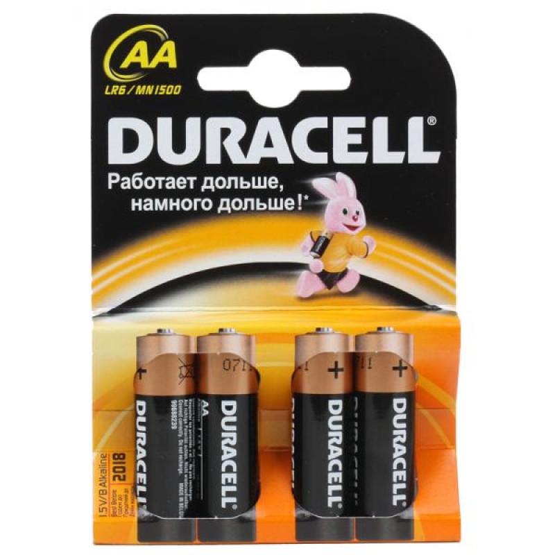 Элемент питания Duracell BASIC АА LR6 1шт